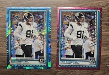 2025 Optic Arik Armstead Blue Ice /15 And Pink Velocity /99