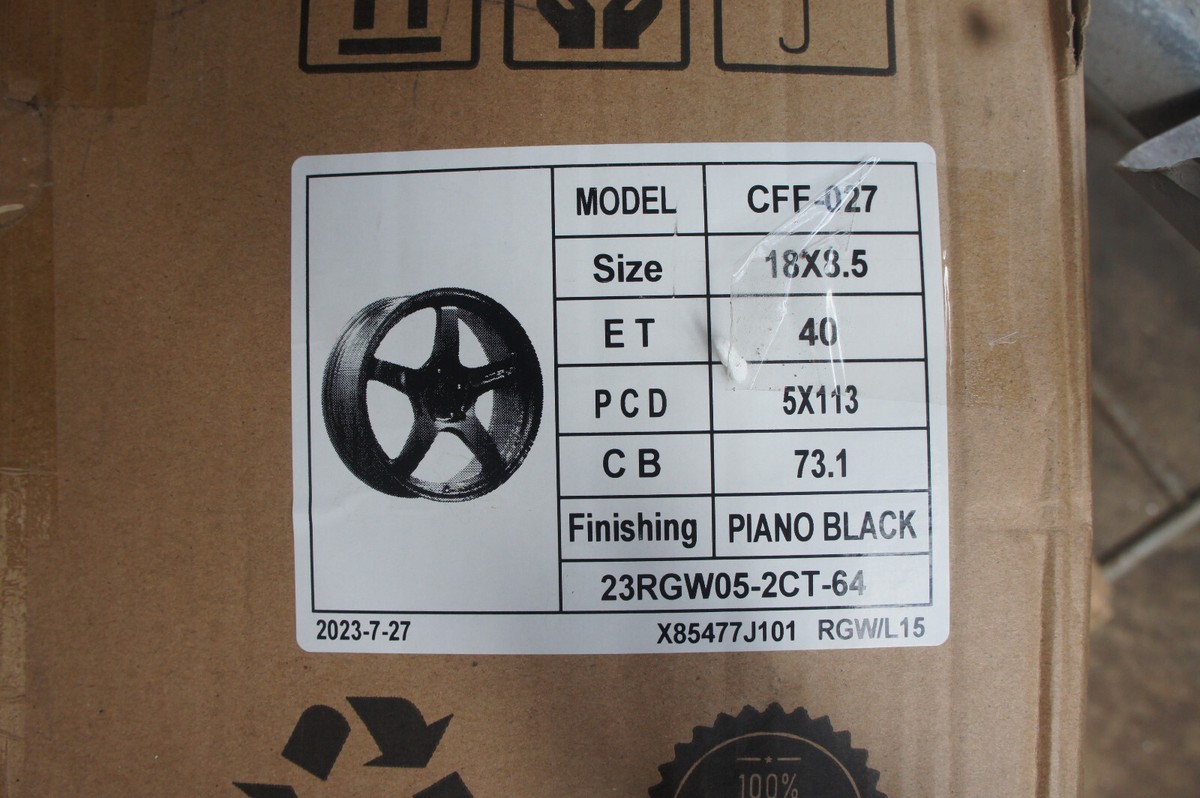 For 350z r32 Z32 EVO cp9a GTO Z16a dc5 ITR JDM 18 5spoke GT racing