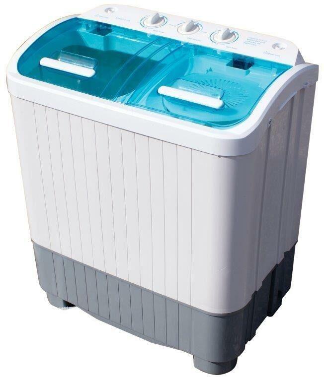Deluxe Twin Tub Washing Machine Spin Dryer Camping Caravan Motorhome Student