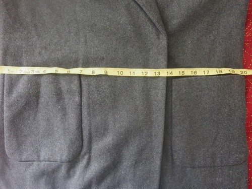 Overcoat 100 % Wool Coat, Overcoat-12, black - Picture 12 of 12