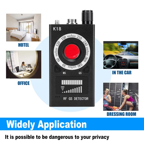 AU Anti Spy Bug Detector Hidden Camera RF GPS Signal Listening Device Scanner - Picture 9 of 14
