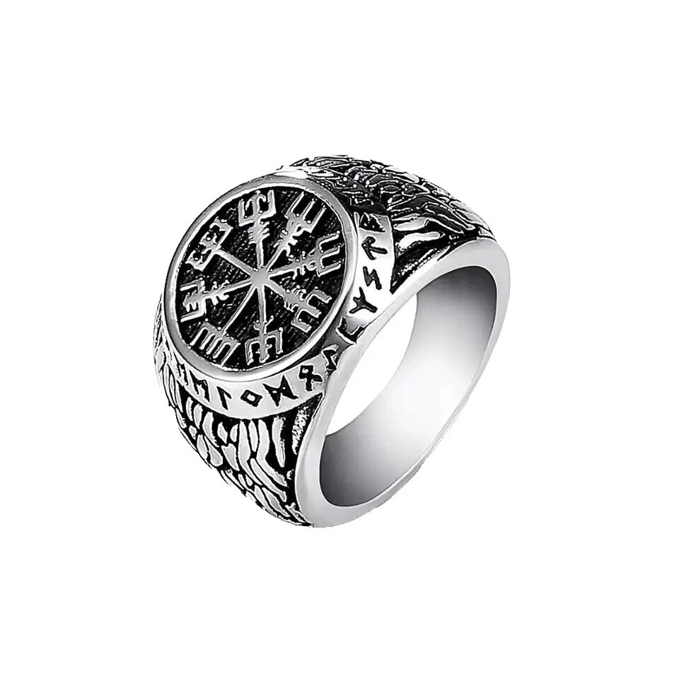 Letters, Numbers & Words 9 Ring Rings for Men