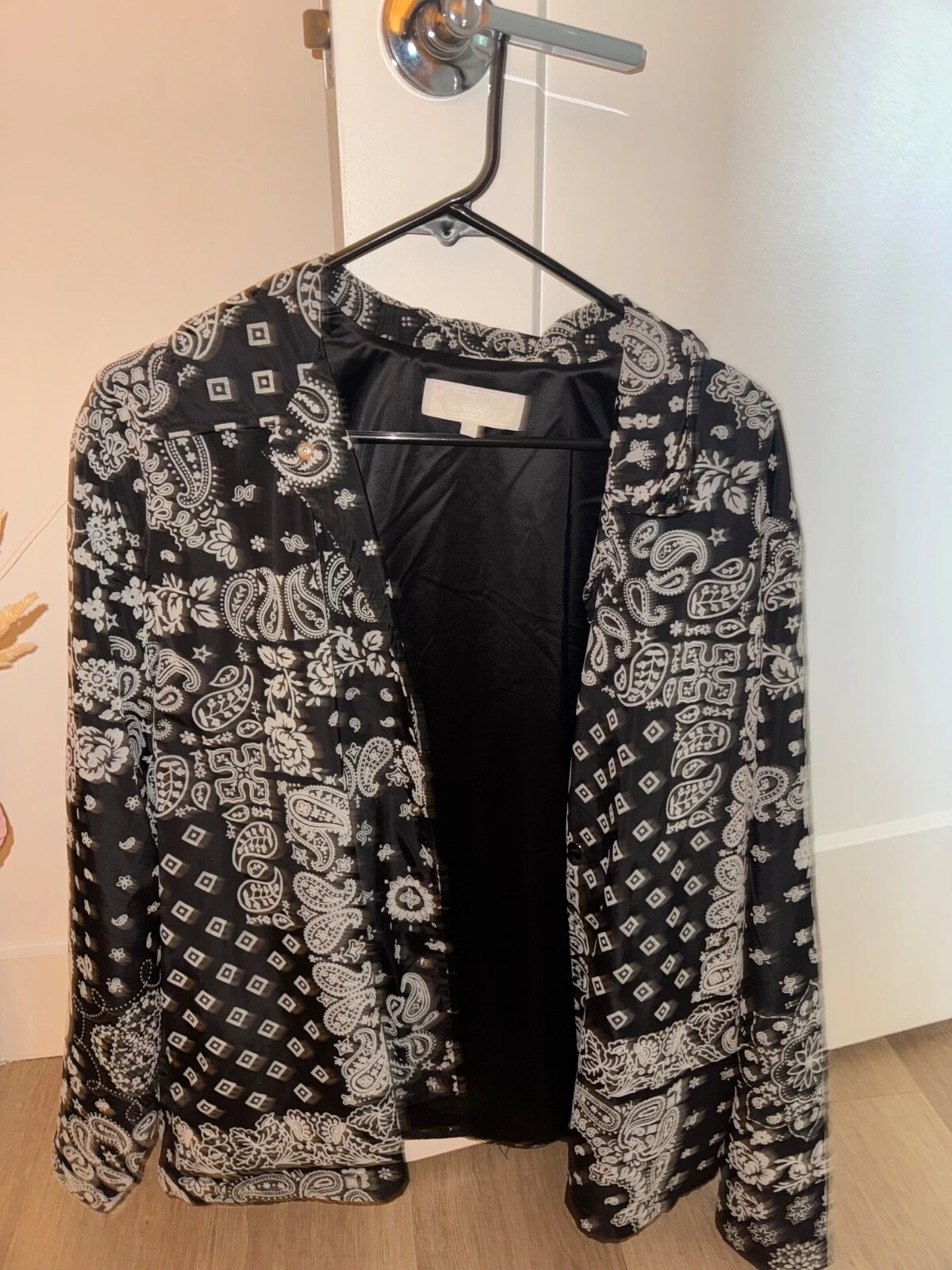 COACH Giacca da allenatore bandana decostruita floccata Kith (taglia media)