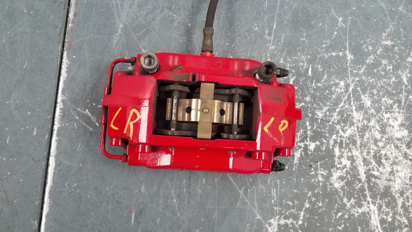 2007 Ferrari F430 Red Brembo Brake Caliper Set #1338 L2