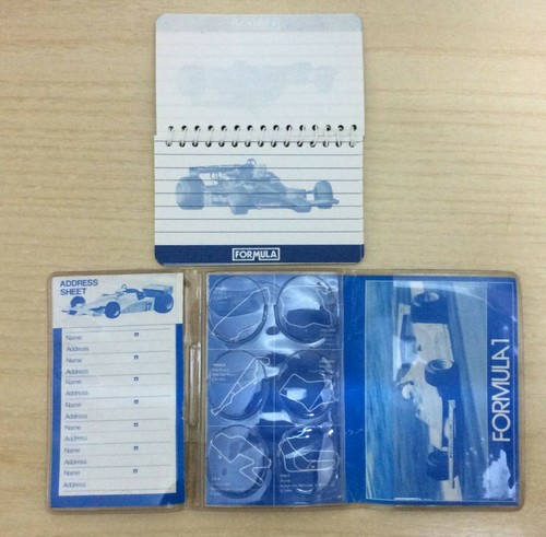AGENDINA / NOTES FORMULA UNO ANNI '90 - DA COLLEZIONE - RARO -MAI USATO -AS NEW - Picture 2 of 6