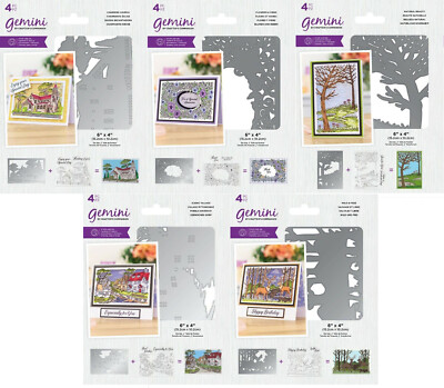 Gemini Create - A - Card Stempel Und Stanzform Sets Von Crafters Companion