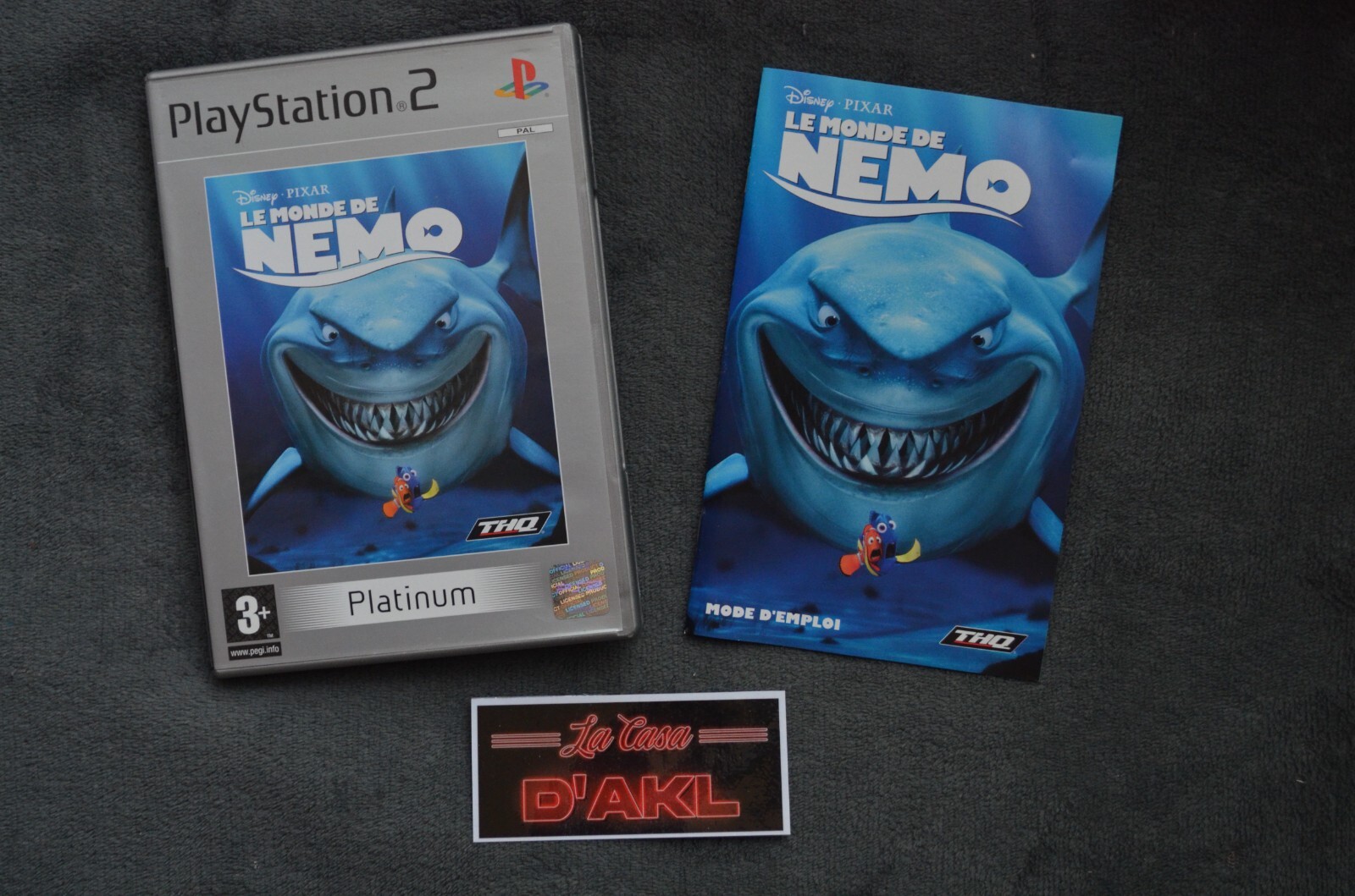 Le Monde de Nemo complet sur Playstation 2 - PS2 FR TTBE