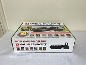Atari Flashback 7 Classic Game Console AR3210 with Box - Two Controllers NEW