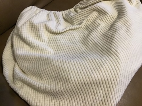 Subrtex Gestreifter Jacquard Stretch Box Ottomane Schonbezug Neu Ohne Etikett  - Bild 4 von 5