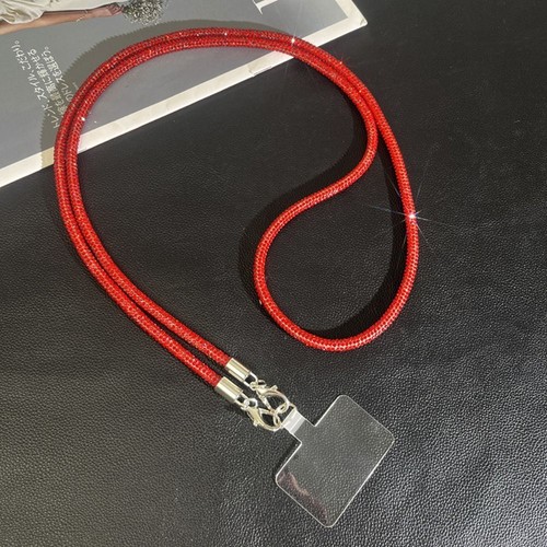 Hanging Cord Glitter Rhinestone Phone Lanyard Mobile Phone Pendant - 第 22/23 張圖片