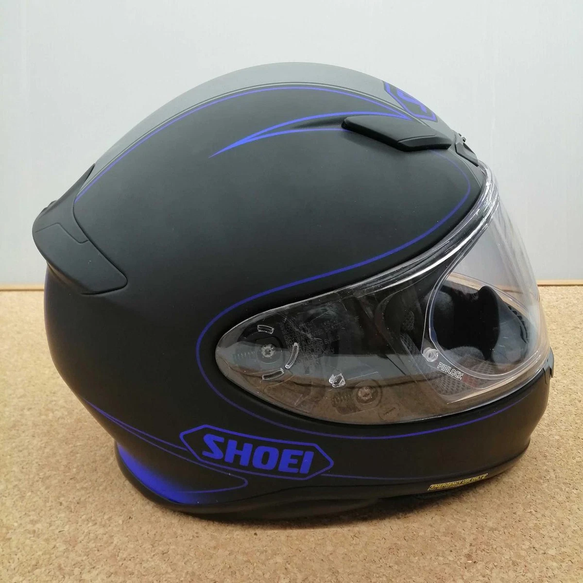 SHOEI Z-7 SENA SMH10 Full Face Helmet Size L w/intercom | eBay