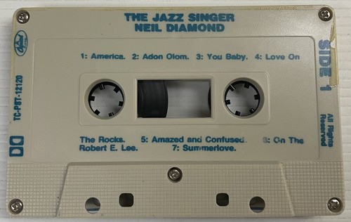 Neil Diamond The Jazz Singer Soundtrack Cassette Tape TC-PST-12120 Capitol 1980 - Picture 22 of 24