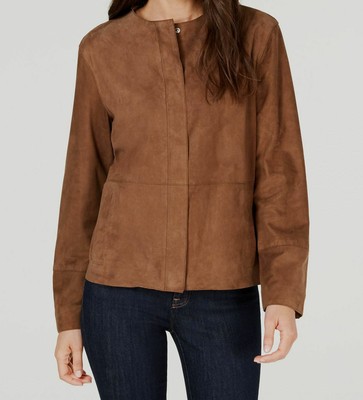max mara suede jacket