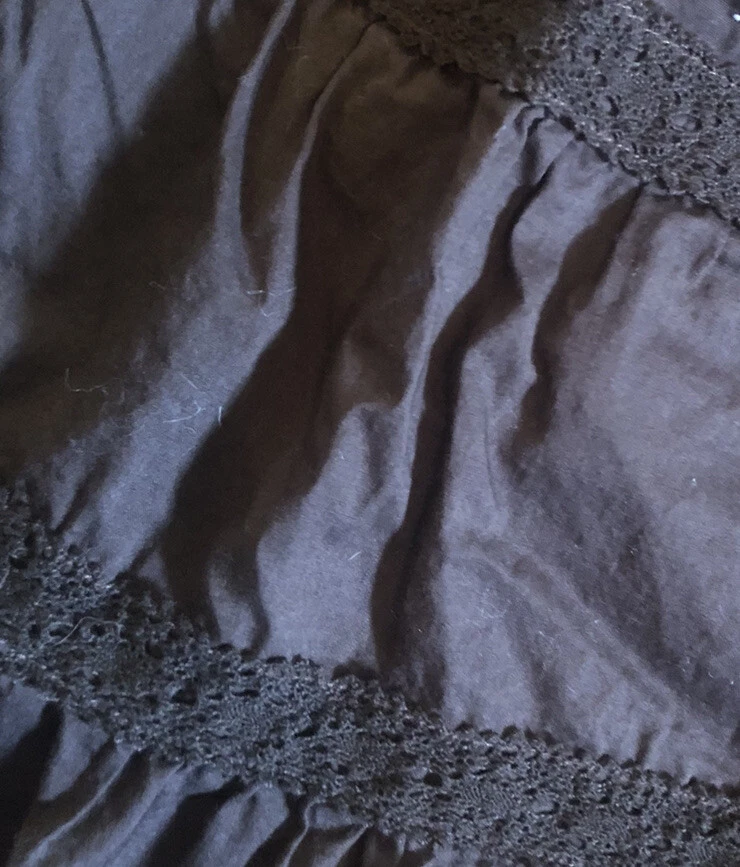 JANIE AND JACK 自然野生动物园棕色蕾丝裙 尺寸 3T 二手状况完好 — 第 3/3 张图片