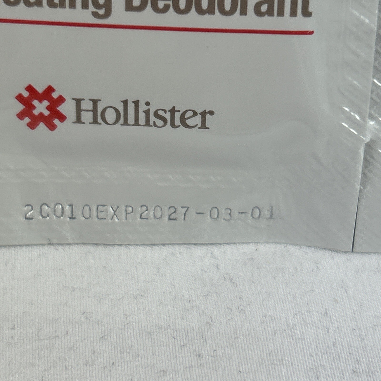 Hollister Adapt Ostomy Pouch Lubricating Deodorant 60 Packets 78501 Exp 2027 WOB eBay