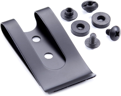 Holstersmith Universal Metal Belt Clip - Fits up to 2.0 Inch Belts - Nickel & Bl - Picture 11 of 12