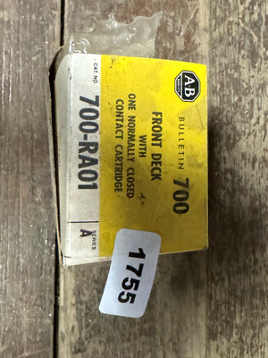 Allen-Bradley 700-RA01 Front Deck Contact Cartridge