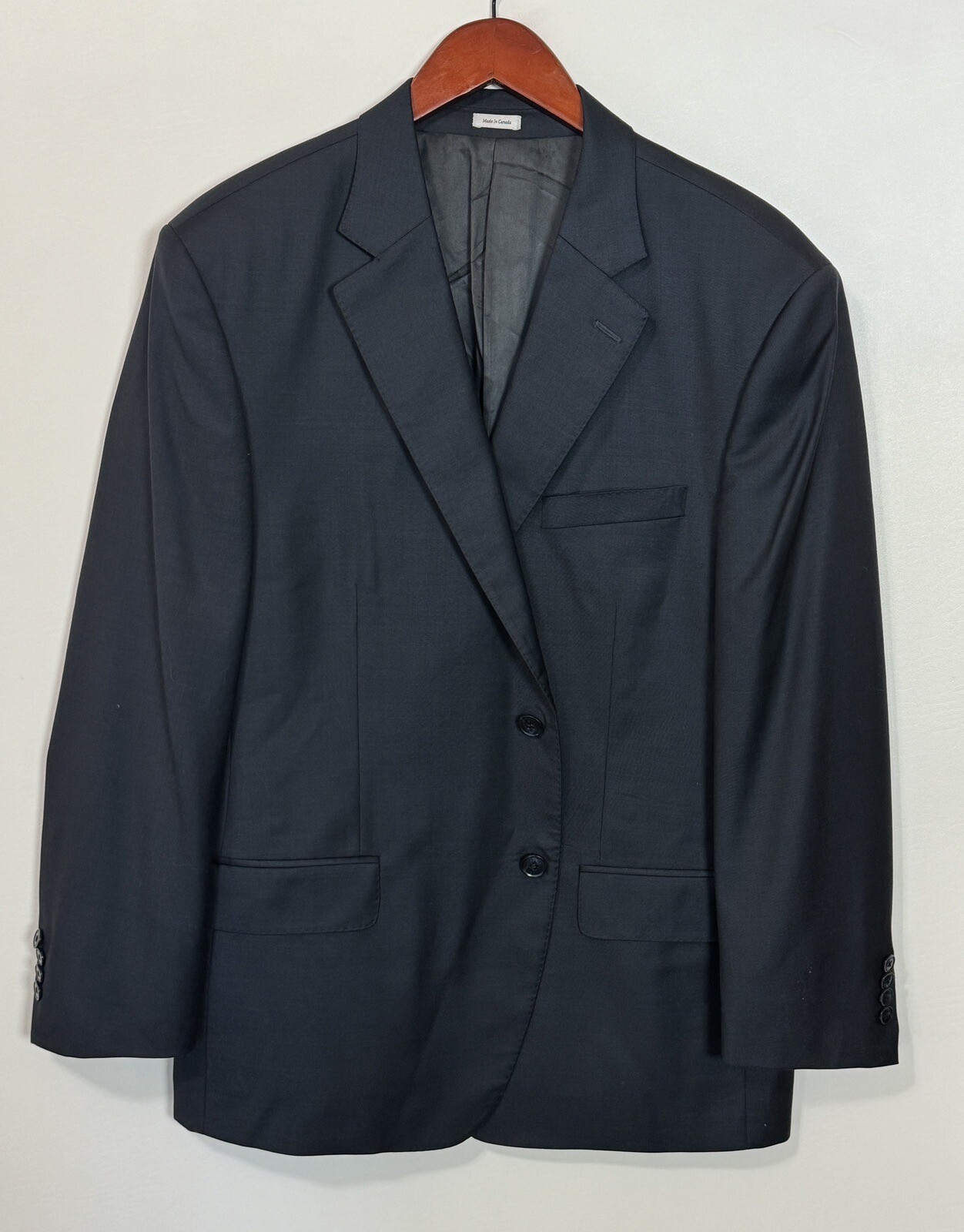 #367 Peter Millar Classic Fit  Solid Blue Suit Ja… - image 1