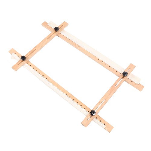 Wooden Embroidery Frame Rectangle For Display 60x100cm Craft Sewing Accessory - Picture 11 of 24
