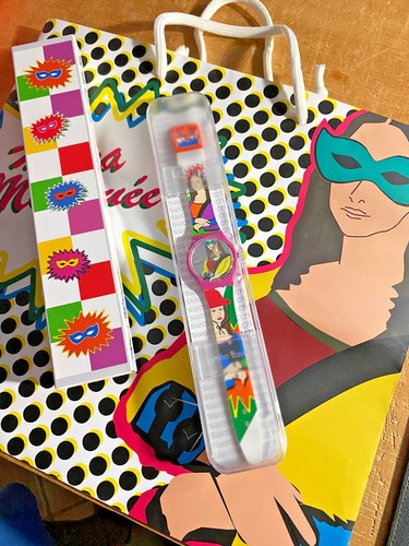 Swatch GZ301 MONA MASQUE - LIMITED EDIITON - SLEEVE SPECIAL + SHOPPING BAG !!!! - Foto 2 di 7