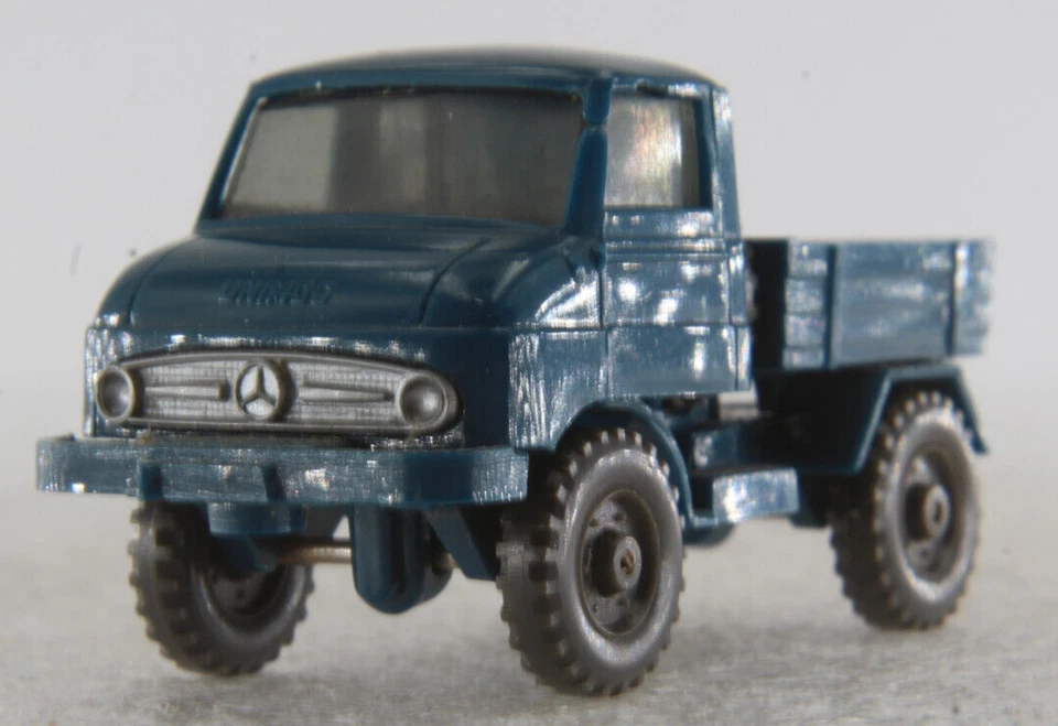 Wiking 1:87 LKW A.S.S MB Unimog 411 Ozeanblau Germany 1964 GK 371/6A CS 482/3B
