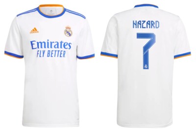 Trikot Adidas Real Madrid 2021-2022 Home - Hazard 7 I Heim 