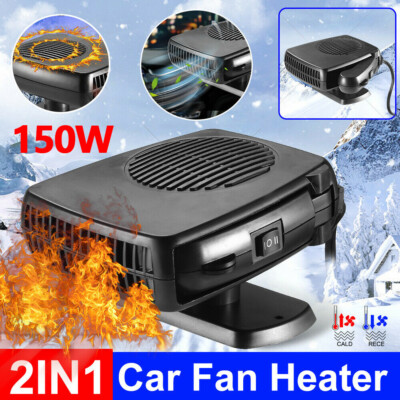 Car Heater Defroster Cooling Heating Fan 12V Vehicle Air Conditioner for Driving
