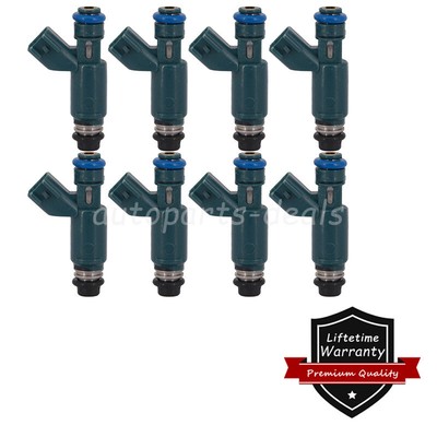 8x Fuel Injectors For 2003-2009 Jaguar 4.2L 2008-2009 Land Rover 4.2L 2W93-BA