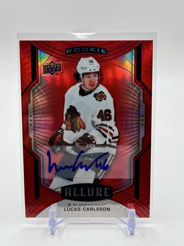 20-21 Górny pokład Allure Red Rainbow Auto Rookie RC Lucas Carlsson #103