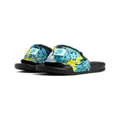 6 Mens Nike Benassi JDI Fanny Pack Slides Sandals Floral  display picture 3