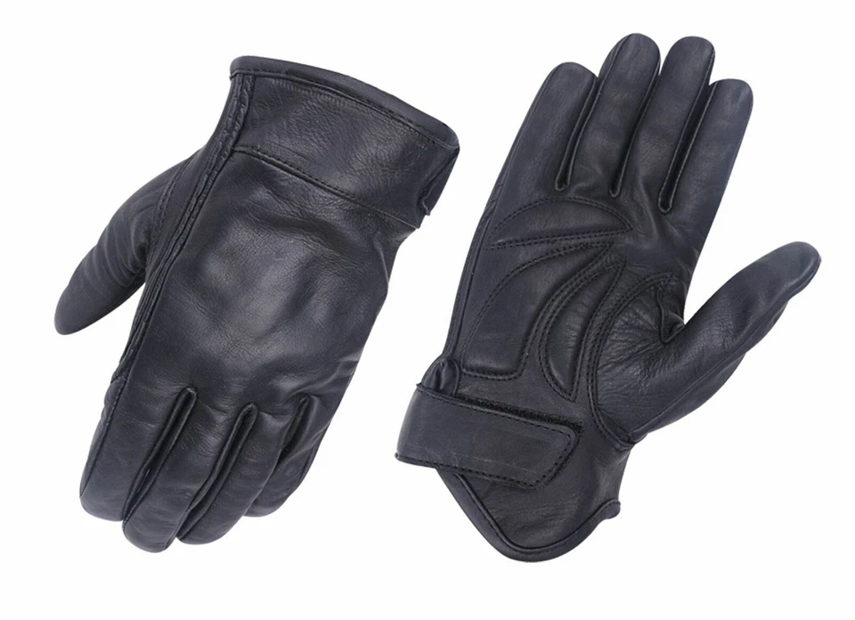 Guantes de Motociclista Gel Palma Premium Guantes de Cuero Suave Ropa de Motocicleta Foto 2 de 3