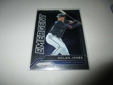 Nolan Jones 2021 Panini Prizm Emergent RC #EM13