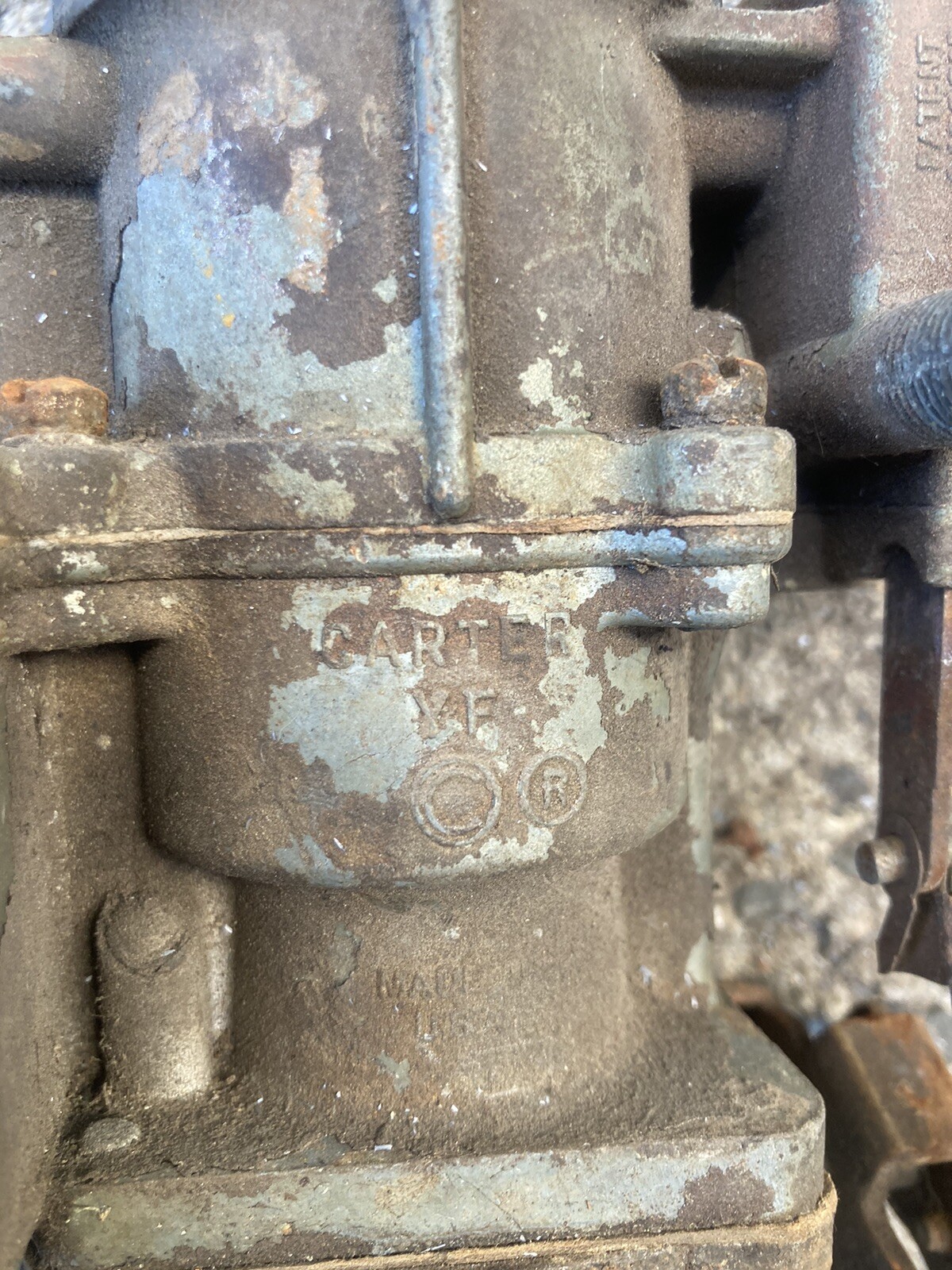 Vintage Original Carter YF Single 1 Barrel Carburetor Parts Or Rebuild