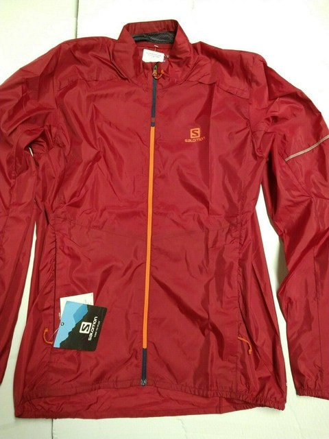 salomon men's agile wind jacket