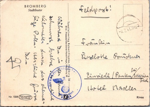 AK* Bromberg - Stadttheater (AB)70627 - Bild 2 von 2