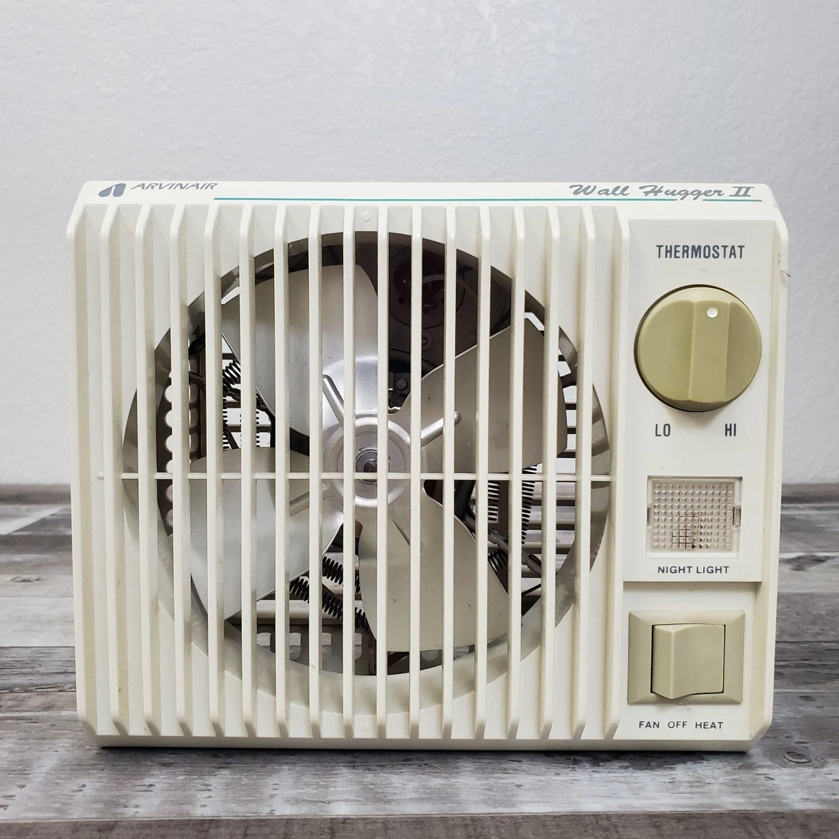Arvinair Wall Hugger II Model WH-20 Fan Space Heater 1200W 120V RV Cordless  RARE | eBay