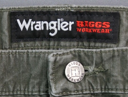 Men's Wrangler Riggs Workwear Utility Pants Green is 36x30 (Measure 36x27) - Picture 3 of 9