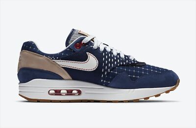 Nike Air Max 1 Denham Blue Void LIMITED CW7603-400 Size US 5