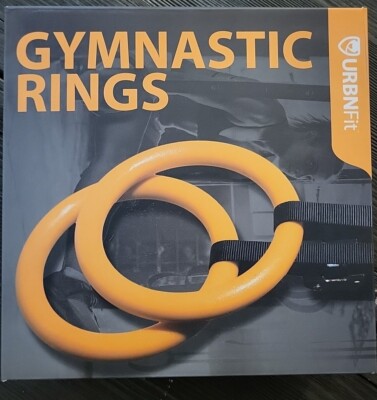 URBNFit Gymnastic Rings w/ Adjustable Straps- Non-Slip - BRAND NEW