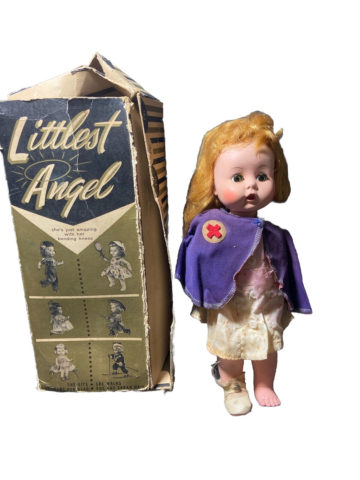 MUÑECA DE COLECCIÓN ARREGBEE R&B LITTLEST ANGEL WALKER 11" Con Caja Original