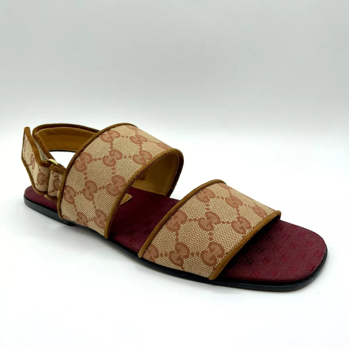 Gucci GG Supreme Canvas Sandals for Men