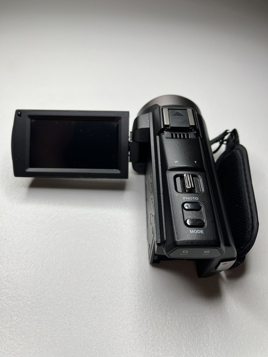 ハンディビデオカメラ HDV-544KM HDV-544KM Black 4K - Resolution HD Display Remote Control