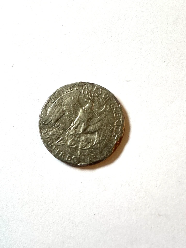 1989 D Mint Mark Displaced Diagonally - Unique Coin - Image 2 of 2