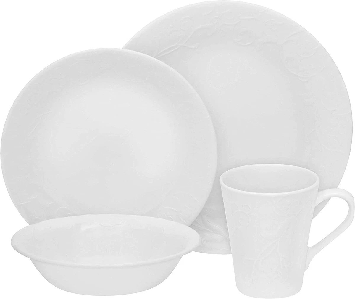 Corelle embossed cheap dinnerware