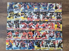 Lot of 167 Hockey Cards from 1996-97 Fleer Ultra Set.