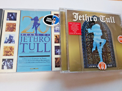 Jethro Tull  --  2 x CD Compilation Set  --  Living With The Past  +  20 Years