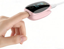 Finger Pulse Oximeter Blood Oxygen Saturation SpO2 Heart Rate O2 Monitor CE LED