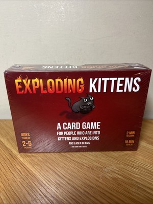 Exploding Kittens Kartenspiel Spaß Familien Party Spiel 2015 **Neu & Versiegelt**