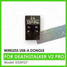 Genuine OEM   Razer Deathstalker V2 Pro USB Wireless Dongle  Black  DGRFG7