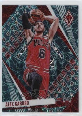 2023-24 Panini Phoenix Teal Lazer Phoenix Alex Caruso #110 8d2
